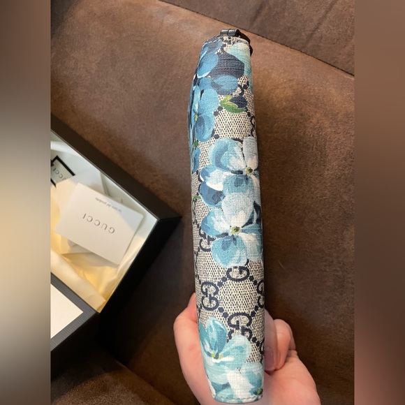 Gucci Blooms Large Wallet Blue - Picture 6 of 7